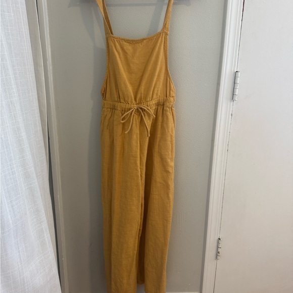 Billabong Pants - Billabong Golden Jumpsuit with Adjustable Straps
